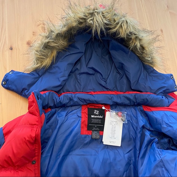 Wantdo puffer jacket winter coat warm wind proof - Picture 7 of 16